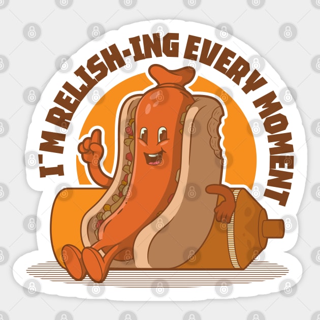 Happy Hot Dog! Sticker by pedrorsfernandes